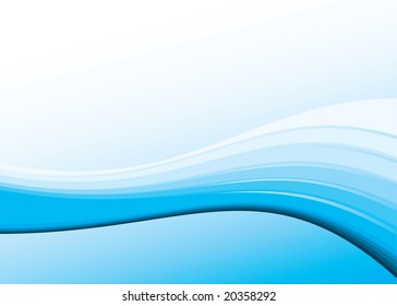 abstract background / vector illustration / futuristic wave design