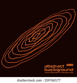 Abstract background. Vector illustration in futuristic style. Basis for booklet, invitation card, brochures, business presentations.