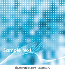 Abstract background. Vector illustration. Gradient mesh include.