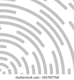 Abstract background, vector illustration. Abstract grey background. Modish abstract composition in color, with design made of various rounded shapes and lines. Vector illustration.