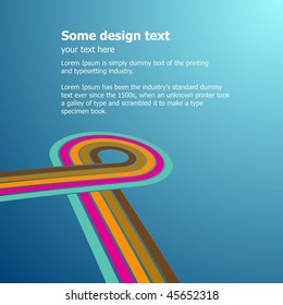 Abstract background. Vector illustration. Grunge design templete.