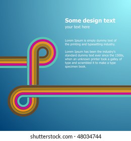 Abstract background. Vector illustration. Grunge design templete.