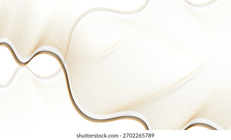 Abstract background vector illustration of an isolated gold wedding ring object symbolizing love and connection. Abstract gold ring symbol of love on isolated background