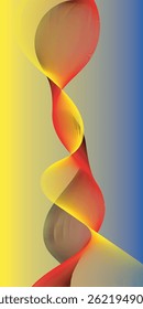 abstract background vector illustration line wave