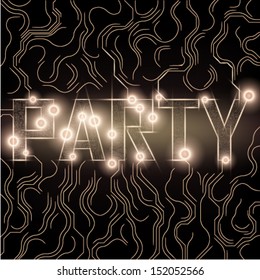 Abstract background. Vector illustration. LIVE. EPS 10 PARTY.