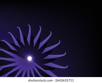 Abstract background vector illustration, modern gradient swirl pattern with copy space in muti colored. Creativit curve stripe vibrant color, elegance design element.
