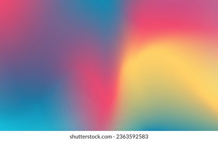 Abstract background vector illustration on gradient mesh design style. Elegant blue, red colors blend. Suitable for website, wallpaper, digital, banner, decoration, backdrop