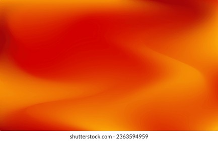 Abstract background vector illustration on gradient mesh design style. Elegant yellow and bright orange colors blend. Ideas for website, wallpaper, digital, banner, decoration, backdrop