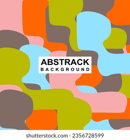 abstract background vector illustration, in paper cut form, suitable for photo frames, wallpapers, and more