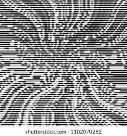 Abstract background. Vector illustration of psychedelic square, twisted comic effect, vortex background. Hypnotic square