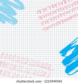 Abstract background. Vector illustration.  Ready-to-use design template.