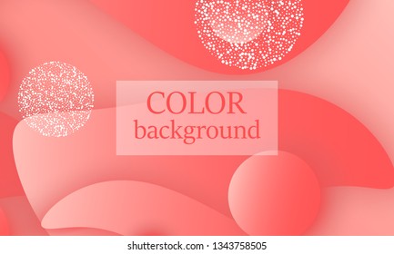 Abstract background. Vector illustration. Red pink background. Color pattern.