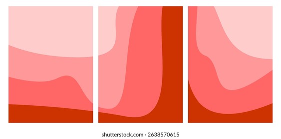 abstract background vector illustration with red color