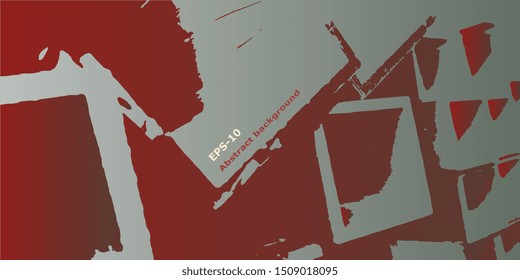 Abstract background. Vector illustration. Retro background. Designer decorative cover. Abstractionism. Background with grunge texture. Design background. Abstract graphics