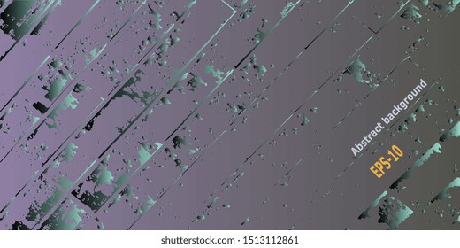 Abstract background. Vector illustration. Retro background. Designer decorative cover. Abstractionism. Background with grunge texture. Design background. Abstract graphics