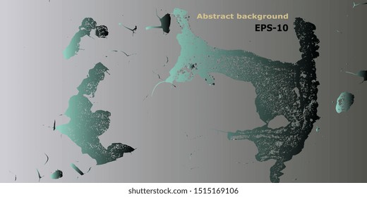 Abstract background. Vector illustration. Retro background. Designer decorative cover. Abstractionism. Background with grunge texture. Design background. Abstract graphics
