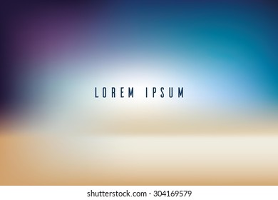 Abstract background. Vector illustration of soft colored abstract background. Vintage lights background.