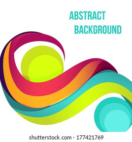Abstract Background. Vector illustration for your business presentations.