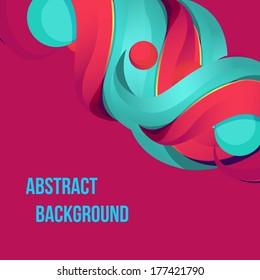 Abstract Background. Vector illustration for your business presentations.