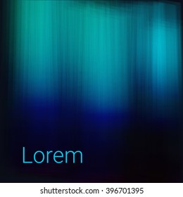 abstract background vector illustration.Color light auroral. Beautiful light under water. Can be used as background for flyer, presentation, brochure, booklet, cover, book.