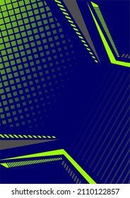 ABSTRACT BACKGROUND VECTOR LINE SHAPE blue green