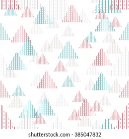 Abstract background vector. Modern geometric pattern. Abstract triangle background, can be used for wallpaper, cover fills, web page background, surface textures.