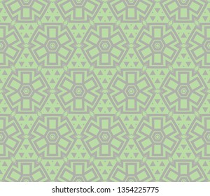 Abstract background. Vector monochrome seamless pattern. Abstract seamless geometries pattern. Design for decor, prints, textile, furniture, cloth, digital