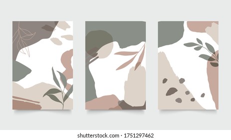 Abstracto vector de fondo con artes de línea natural y floral, estilo Memphis, forma orgánica. Patrón creativo con formas dibujadas a mano. Antecedentes de diseño para publicación en medios sociales, portada, papel impreso y papel tapiz