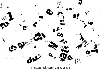 Abstract background vector with newspaper texture.