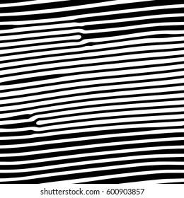 Abstract background of vector organic irregular lines print pattern. Black and white chaotic design