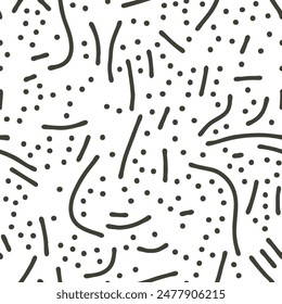 Abstract background of vector organic wood-like irregular lines pattern. Abstract seamless pattern background