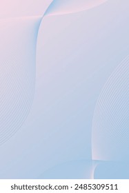 Abstract background vector pink, blue with dynamic waves for wedding design. Futuristic technology backdrop with network wavy lines. Premium template with stripes, gradient mesh for banner or poster.