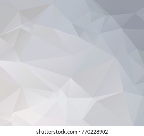 Abstract background vector polygonal structure crumpled paper.