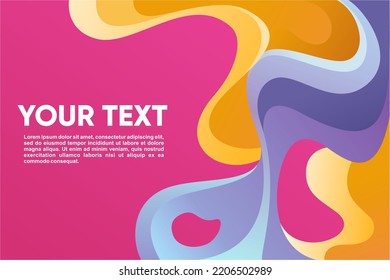 Abstract Background Vector for Presentation and Ornament Template.