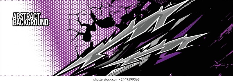 Abstract Background. Vector Racing for Car Wrap Design: Background Kit for Vehicle Wraps, Race Cars, Rally, Adventure, and Livery