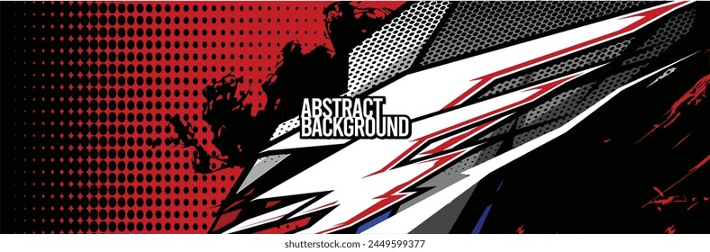 Abstract Background. Vector Racing for Car Wrap Design: Background Kit for Vehicle Wraps, Race Cars, Rally, Adventure, and Livery