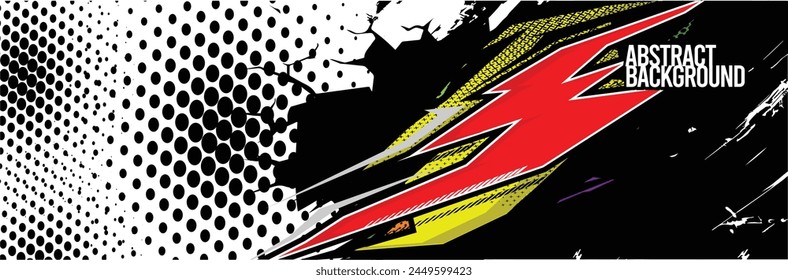 Fondo Abstractas. Carreras de Vector para diseño de envoltura de coches: Kit de fondo para envolturas de vehículos, coches de carreras, rally, aventura y librea
