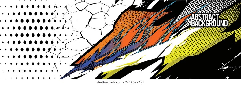 Fondo Abstractas. Carreras de Vector para diseño de envoltura de coches: Kit de fondo para envolturas de vehículos, coches de carreras, rally, aventura y librea
