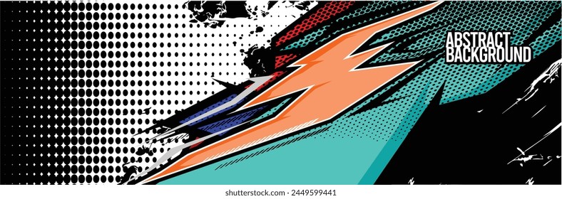 Abstract Background. Vector Racing for Car Wrap Design: Background Kit for Vehicle Wraps, Race Cars, Rally, Adventure, and Livery