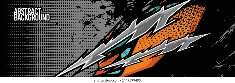 Fondo Abstractas. Carreras de Vector para diseño de envoltura de coches: Kit de fondo para envolturas de vehículos, coches de carreras, rally, aventura y librea