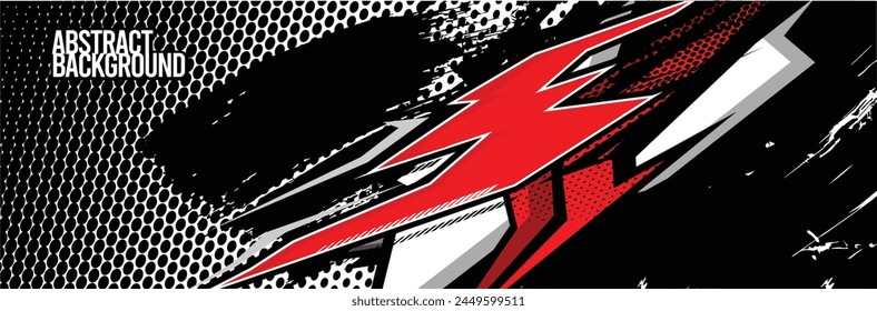 Fondo Abstractas. Carreras de Vector para diseño de envoltura de coches: Kit de fondo para envolturas de vehículos, coches de carreras, rally, aventura y librea