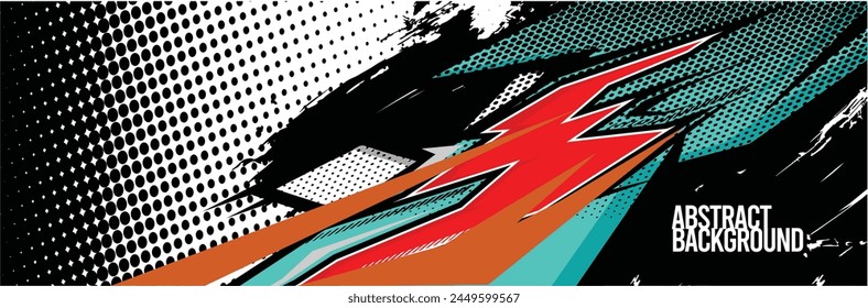 Abstract Background. Vector Racing for Car Wrap Design: Background Kit for Vehicle Wraps, Race Cars, Rally, Adventure, and Livery
