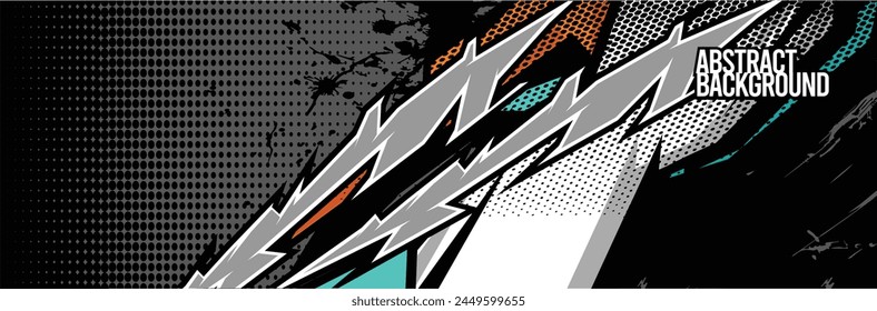 Abstract Background. Vector Racing for Car Wrap Design: Background Kit for Vehicle Wraps, Race Cars, Rally, Adventure, and Livery