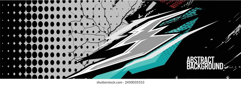 Abstract Background. Vector Racing for Car Wrap Design: Background Kit for Vehicle Wraps, Race Cars, Rally, Adventure, and Livery