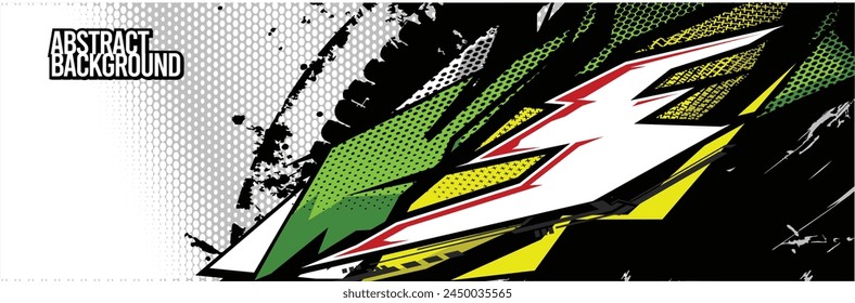 Abstract Background. Vector Racing for Car Wrap Design: Background Kit for Vehicle Wraps, Race Cars, Rally, Adventure, and Livery