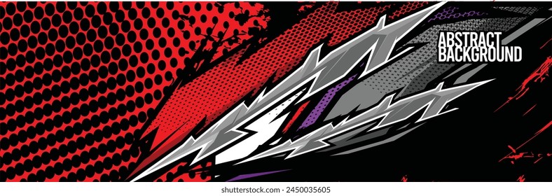 Abstract Background. Vector Racing for Car Wrap Design: Background Kit for Vehicle Wraps, Race Cars, Rally, Adventure, and Livery