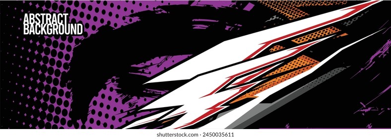 Abstract Background. Vector Racing for Car Wrap Design: Background Kit for Vehicle Wraps, Race Cars, Rally, Adventure, and Livery