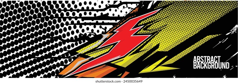 Abstract Background. Vector Racing for Car Wrap Design: Background Kit for Vehicle Wraps, Race Cars, Rally, Adventure, and Livery