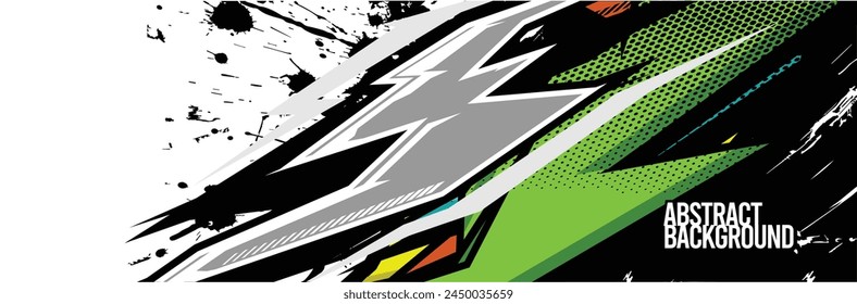 Abstract Background. Vector Racing for Car Wrap Design: Background Kit for Vehicle Wraps, Race Cars, Rally, Adventure, and Livery