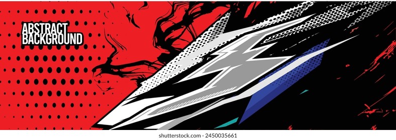 Abstract Background. Vector Racing for Car Wrap Design: Background Kit for Vehicle Wraps, Race Cars, Rally, Adventure, and Livery